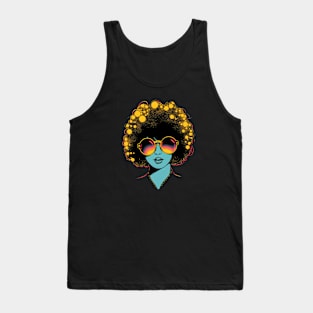 Pop art woman Tank Top